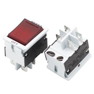 Approach SS-005 DPDT 5A 10A 15A 20A 25A Reset Circuit Breaker Switch Rocker Thermal Overload Protector Switch