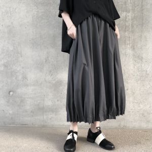 Sanyedu Summer New Bloomers Womens Loose Loose Pants Ruched Special-Interest Design Casual Pants Cropped Pants