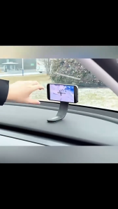 Strong Magnetic Car Phone Holder Foldable Air Vent Mount for MagSafe & All Smartphones Universal Dash & Vent Compatible