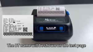 3 80mm Portable Bluetooth Thermal Receipt Label Sticker Printer POS Cash Till register Loyverse