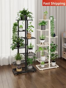 evesigar | Multilayer Plant Stand With Wheels