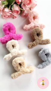 Pinky Bee Jepit Rambut Bulu 69060400