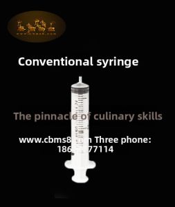 Large Molecular Gastronomy Caviar Maker Kitchen Tool for Pearl Noodles Food Grade Big Mouth Syringe Cooking Utensil