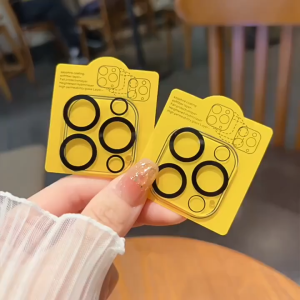 ฟิล์มป้องกันเว็บแคกล้องหลัง สำหรับ iPhone 15 16 17 11 13 14 12 Pro Max Air 12 13 mini 14 15 16 Plus Camera protector Full coverage ฟิล์มกล้อง