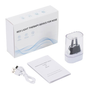 HailiCare | Thiết Bị Trị Liệu Bằng Ánh Sáng Thông Minh Cho Mũi Di Động Tích Hợp Đèn UV Kép Khử Trùng Và Đèn Hồng Ngoại Đỏ Giúp Giảm Triệu Chứng Ngứa Mũi Sổ Mũi Mãn Tính