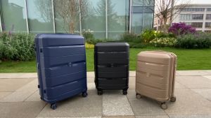 TZJM luggage bag travel Expandable Anti Theft Zipper PP luggage Unbreakable Polypropylene TSA PP Expandable Luggage Bag ( 20+24+28 Inches)