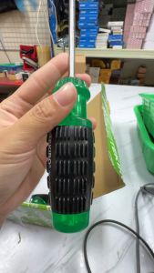 Obeng Plus 12 inch Tekiro Diameter 6mm Panjang Besi 30cm Magnet Gagang Karet