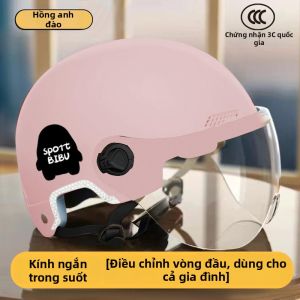 BONINGYU | Mũ Bảo Hiểm Nửa Đầu An Toàn Đạt Chứng Nhận 3C