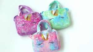 Fashion Sweet Unicorn Handbags For Girls Cute Kid Crossbody Shoulder Bag Children Birthday Party Gift Little Girl Small Purse