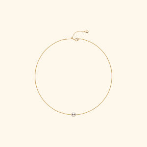 Helas | Akoya Pearl 18K Gold Italian Memory Alloy Necklace