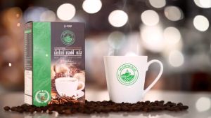 กาแฟปรุงสำเร็จผสมสารสกัดจากถั่งเช่า M9 COFFEEPLUS