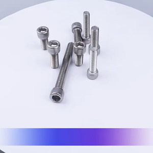 M3 M4 M5 M6 M8 M10 Skru Hex Socket Cap Screw 304 Stainless Steel Allen Bolt DIN912 Shiny Surface Fastener DIY Screws M3-M10 Pilihan Saiz Luas Tahan Karat untuk Projek DIY