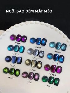 Sơn Móng Tay Dạng Gel Mắt Mèo Sao Mùa Thu 15ml Làm Cứng Bằng Đèn UV/LED Quà Tặng Ngày Lễ Dành Cho Nữ 1-12 Chiếc Dụng Cụ Trang Trí Móng Tay Hàng Ngày