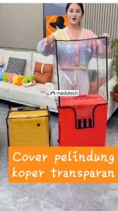 Mediatech Sarung Koper Polos Bening: Perlindungan Maksimal Untuk Koper Anda