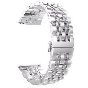 20mm Strap For Omega X Swatch Joint MoonSwatch Band Stainless Steel Bracelet For Haylou RS4 Amazfit GTS 2E 3 4 Metal Wristband