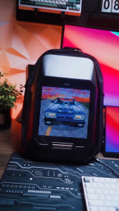 Balo DIVOOM Cyberbag 64x64 pixel màn hình LED hiển thị pixel art ngăn chứa Laptop 15.6inch kháng nước và chống va đập