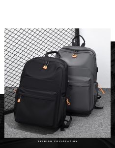 Balo Laptop HULI Chất Lượng Vải Chống Thấm Nước Nam Nữ Đi Học Đi Làm Học Sinh Sinh Viên BL03