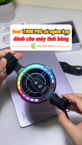 Quạt tản nhiệt ipad máy tính bảng sò lạnh TH06 Pro kiểm soát nhiệt độ thông minh AI công suất 24W