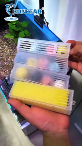 กรองแขวน Bonetar filter รุ่น XP-05PRO XP-09PRO XP-11PRO XP-13PRO กรองแขวนกรองขี้ปลา สิ่งสกปรกต่างๆ ดูแลน้ำให้ในใสตลอดเวลามีน้ำตก