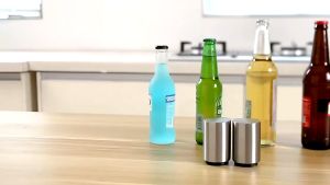 Beer Bottle Opener Creative Stainless Steel Bottle Opener Press Automatic Cap Opener