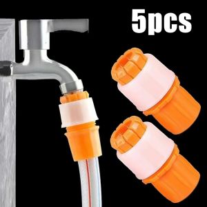 Feelife 1/5pcs Universal Faucet Interface Water Hose Quick Connectors Backflow-proof Irrigation Fast Joints Garden Watering Pipe Accessory