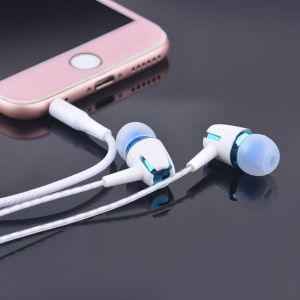 In-Ear Headphones Adjustable Volume Headphones with Microphone Gaming Headphones No Delay Eating Chicken E-sports Does Not Block in-ear Wired Headphones Round for All Round Hole Mobile Phones Computer Sports Headphones