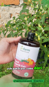 JIRIFARM - Pupuk Organik Cair Tanaman Daun Sayur Buah Cabai Bunga 250mL POC Kompos Organic Liquid Fertilizer