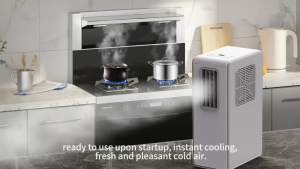 👍🏻👍🏻NERE Portable Air Conditioner 24hr Timer Smart Mode Remote Control Installation-free Fast Cooling Dehumidifier 冷氣機