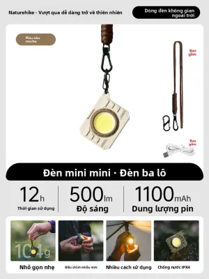 NatureHike | Đèn Đè Đầu Mini Cảnh Báo Lũ Có Thể Tháo Rời