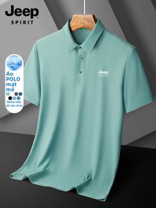 JEEP SPIRIT | Áo Polo Tay Ngắn Bằng Lụa Băng Dành Cho Nam