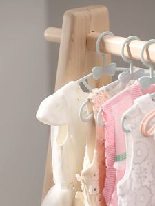 [iRojak] Baby Clothes Hanger Toddler Infants Cloth Holder Children Hanger 儿童衣架 Penyangkut Baju Kanak-Kanak - SO44