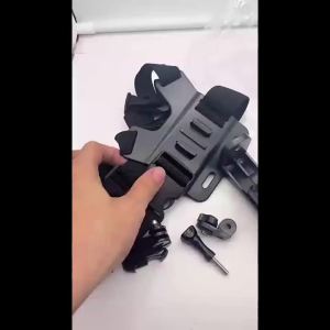 Universal Adjustable Chest Strap Kit with 360° Phone Clip for Action Camera & Smartphone