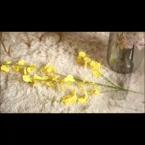 95CM Artificial Oncidium Artificial Flower Fake Flowers Home Table Decor