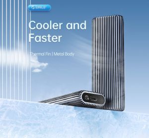 ORICO Dual Bay M2 NVMe Enclosure Dual Protocol Hard Drive SSD Case Tool-Free With UASP PD60W USB3.2 Type C Docking Station