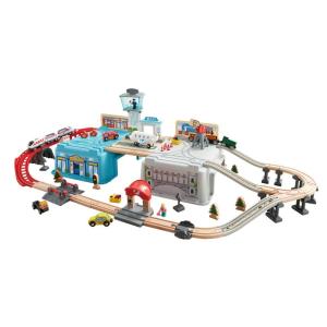Hape | Educational Electric Wooden Railway Toy