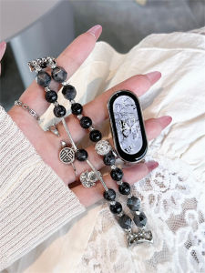 New Beaded Xiaomi Mi Band 9 Bracelet Womens Style Compatible with Xiaomi 9 pro 10 Hand Ring Bracelet MIUI Smart Watch Band