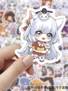 Cute Cat Story Stickers 300 Pieces Cartoon Decorative Waterproof DIY Fun Expressions for Business And Cultural Supplies
