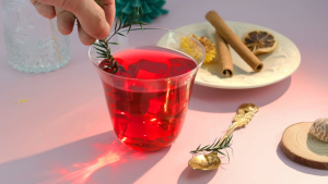 TeeLux Hibiscus Tea Bags Natural Hibiscus Flowers Herbal Tea Caffeine Free Refreshing Tart Flavor Hot & Iced Tea 100 Count