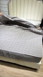 Waterproof Cotton Fitted Bed Sheet Mattress Protector Cover Queen/King/Full Double/Single Bedsheet