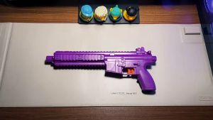 [BABY BUG] M416 Kids Outdoor Blaster Toys Accessories Part / Auto Ejection Blaster Model 6688