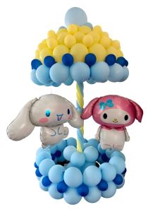 Rotating Carousel Balloons Mixed And Match Theme