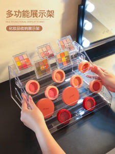 Guzi Bar Desktop Storage Box Finishing Box Transparent Peripheral Badge Storage Rack Hand-Made Blind Box Layered Display Stand