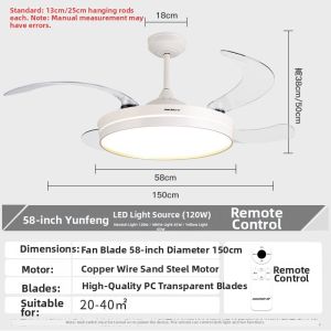 Mountain Air | High Airflow Ultra-quiet Fan Light