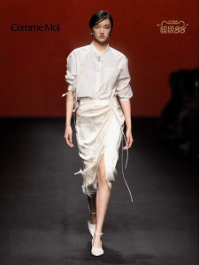Runway Similarity Floral Fringe Designer Shirt