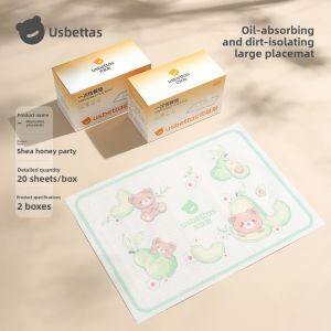Usbettas | Portable Waterproof Oil-Resistant Baby Tablemat
