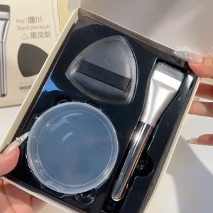 Triangle Powder Puffs with Box Soft Makeup Puff for Loose Powder Wet Dry Use Powder Puff Foundation Makeup Sponge Beauty Makeup Tool