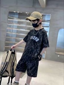 Set bộ quần áo  hè cho bé trai 18-45kg tuổi set đồ bé trai 5-14 tuổi mẫu TOKYO chất liệu thoáng mát năng động cá tính.