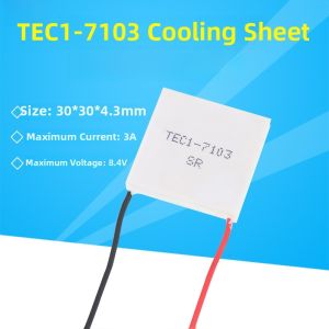 Teer TEC1-7103 Semiconductors Cooling Module 5V Silent Fan Phone Heat Sink Tablet Temperature Control Electronic Component