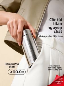 Fuguang | Bình Nước Dùng Lại Tiện Lợi Bằng Titanium
