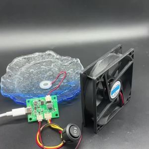 DC 5V Single-Blower Fan Humidifier Module Atomization Control Board Ultrasonic Atomization Driver Board with Type-C Interface